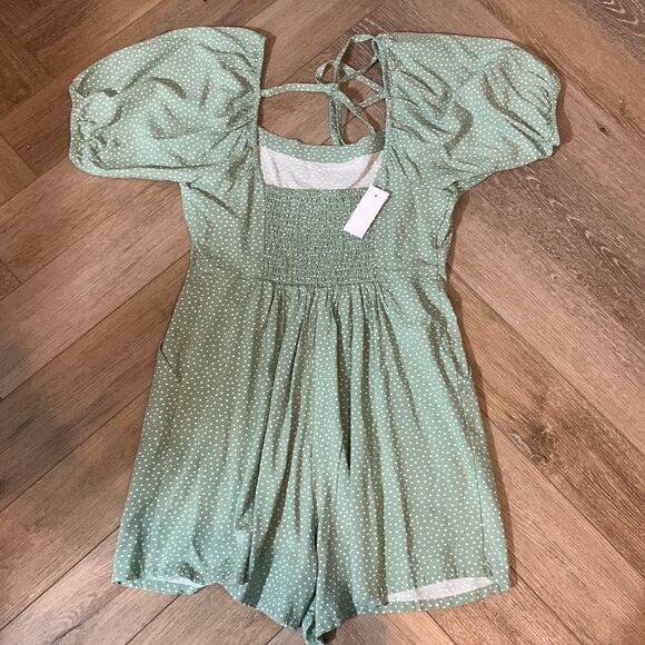 NWT LOFT Beach Romper - Picture 4 of 4